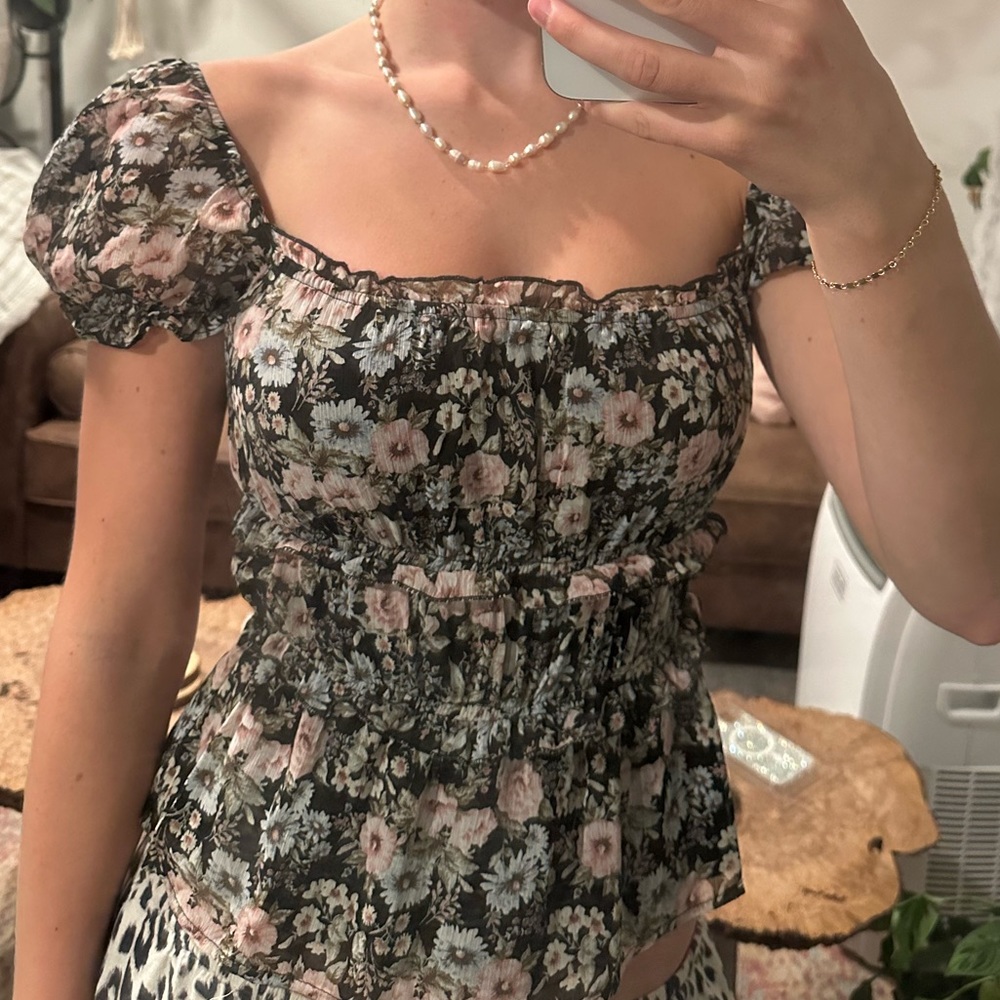 Floral blouse